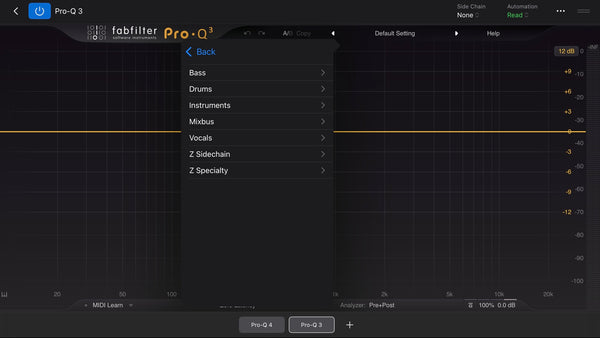 Stylus Sound Tools – FabFilter Pro-Q 3 Preset Pack - 80 Presets