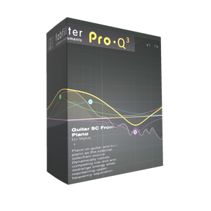 Stylus Sound Tools FabFilter Pro-Q 3 preset pack product box