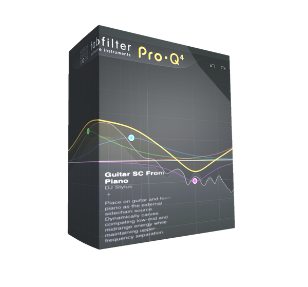 Stylus Sound Tools FabFilter Pro-Q 4 preset pack product box